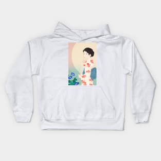 Morning glory Kids Hoodie